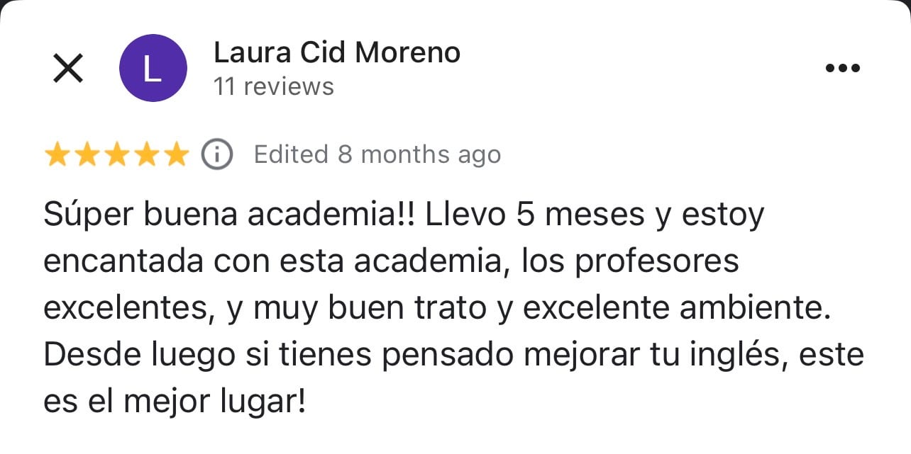 Niño de primaria aprendiendo inglés academia La Vaguada Barrio del Pilar Madrid